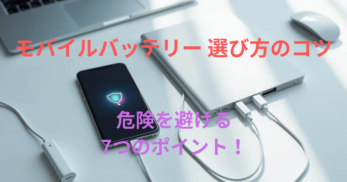 危険を避ける7つのポイント！